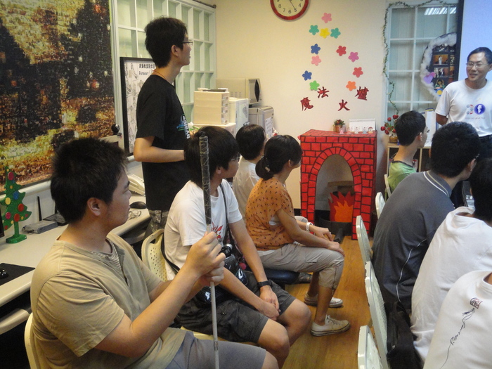2013年清華大學資源教室來訪圖片
