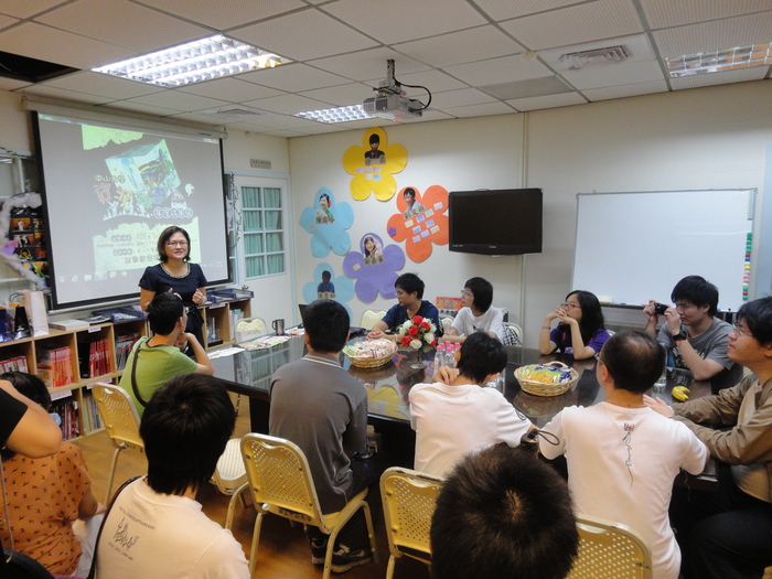 2013年清華大學資源教室來訪圖片