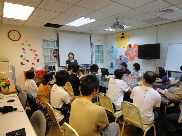 2013年清華大學資源教室來訪圖片