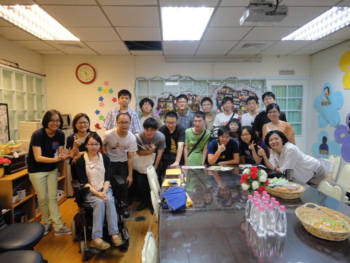 2013年清華大學資源教室來訪圖片