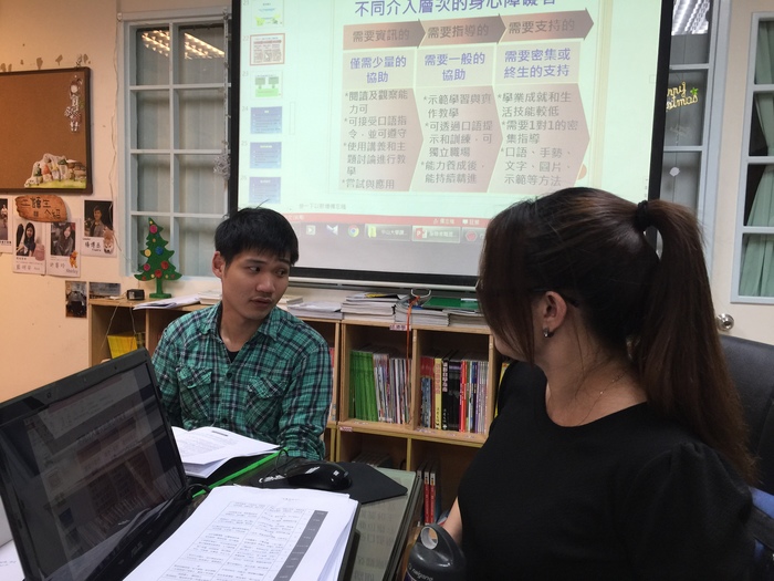 104-2資源教室職涯探索工作坊圖片